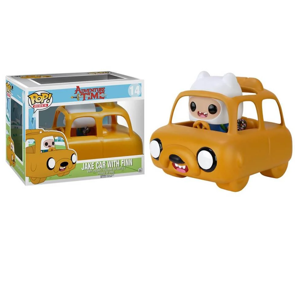 Adventure Time Jake Car And Finn Funko Pop! Figur Bild 1