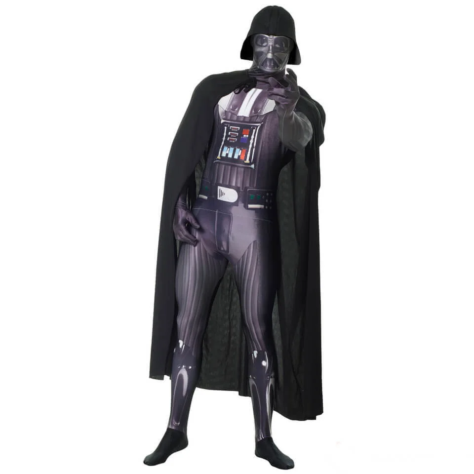 Morphsuit Adults' Deluxe Star Wars Darth Vader - M - Schwarz Bild 1