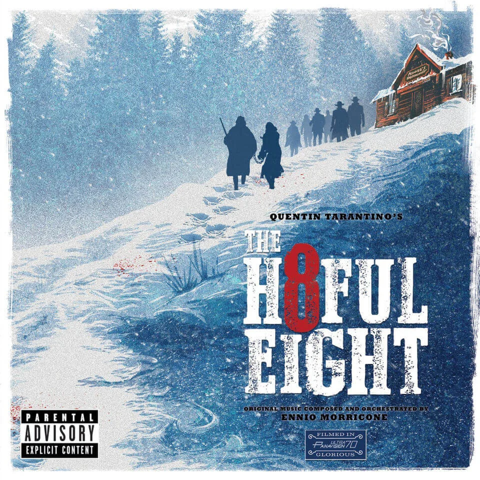 Quentin Tarantino's The Hateful 8 - The Original Soundtrack OST (2LP) - Ennio Morricone - Black Vinyl Bild 1