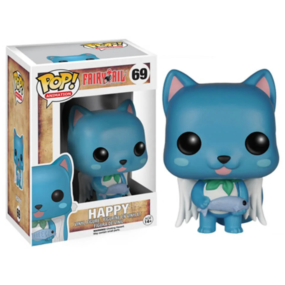 Fairy Tail Happy Pop! Vinylfigur Bild 1