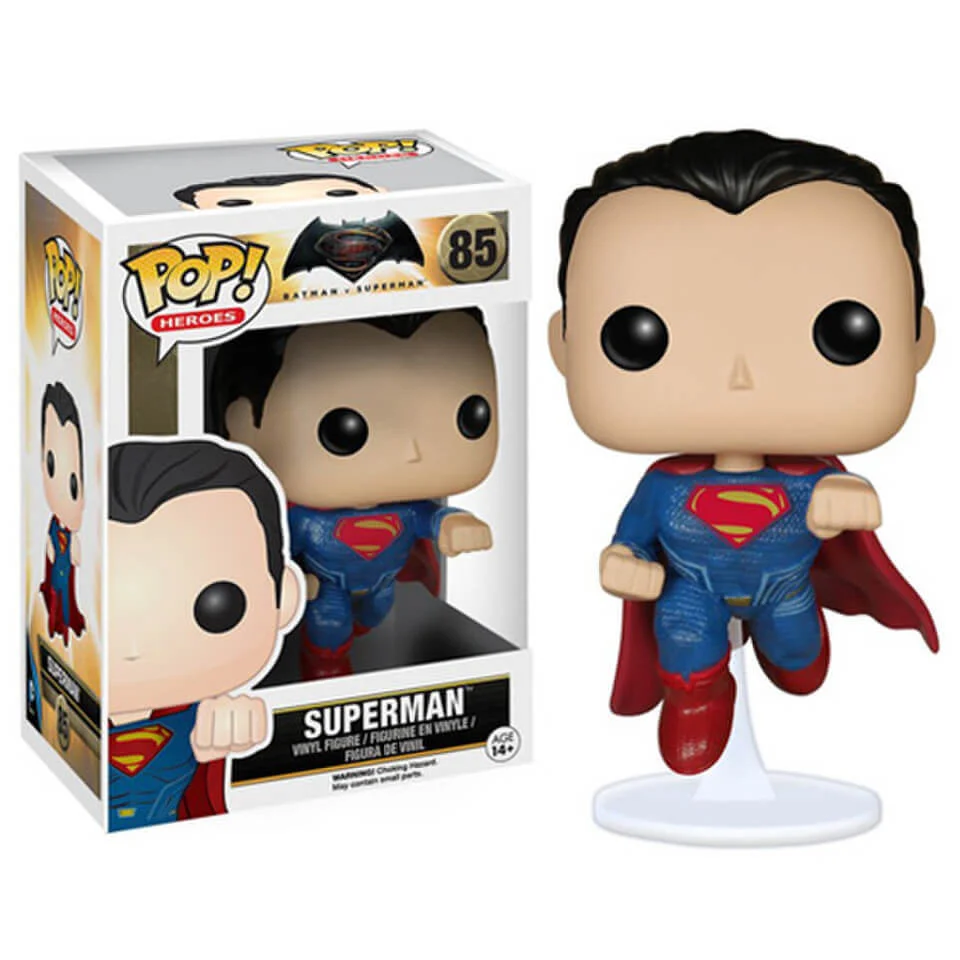 DC Comics Batman v Superman Dawn of Justice Superman Pop! Vinyl Figure Bild 1
