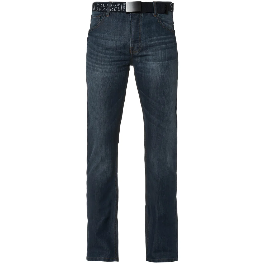 Smith & Jones Men's Fuse Denim Jeans - Stonewash - 28S - Blau Bild 1