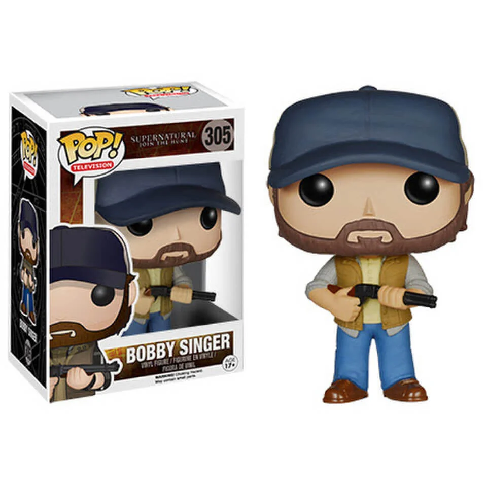 Supernatural Bobby Singer Funko Pop! Vinyl Figur Bild 1