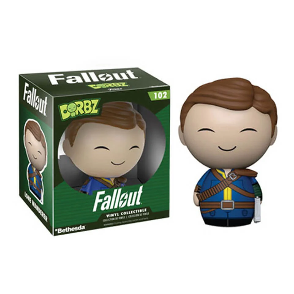 Fallout Lone Wanderer Dorbz Vinyl Figur Bild 1
