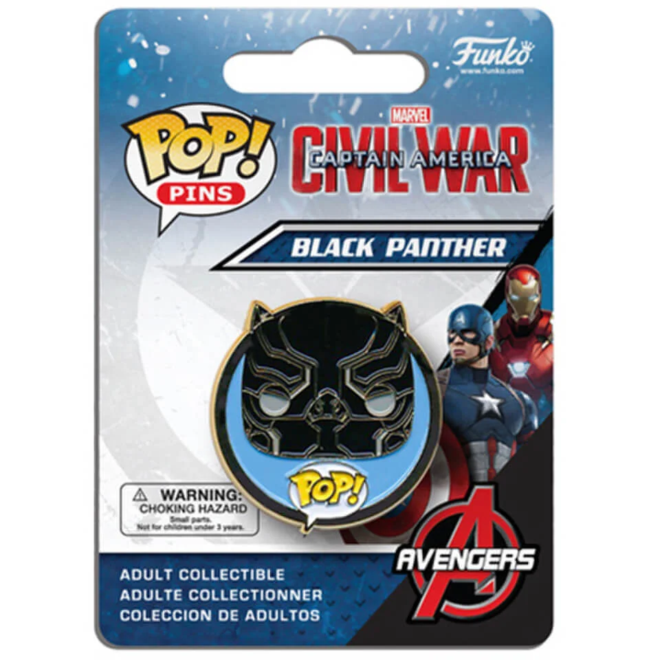 Captain America: Civil War Black Panther Pop! Pin Bild 1