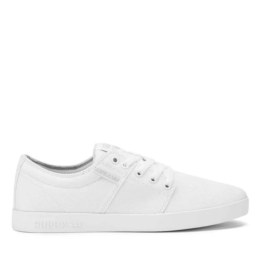 Supra Men's Stacks II Trainers - White - UK 7/EU 41 - Weiß Bild 1