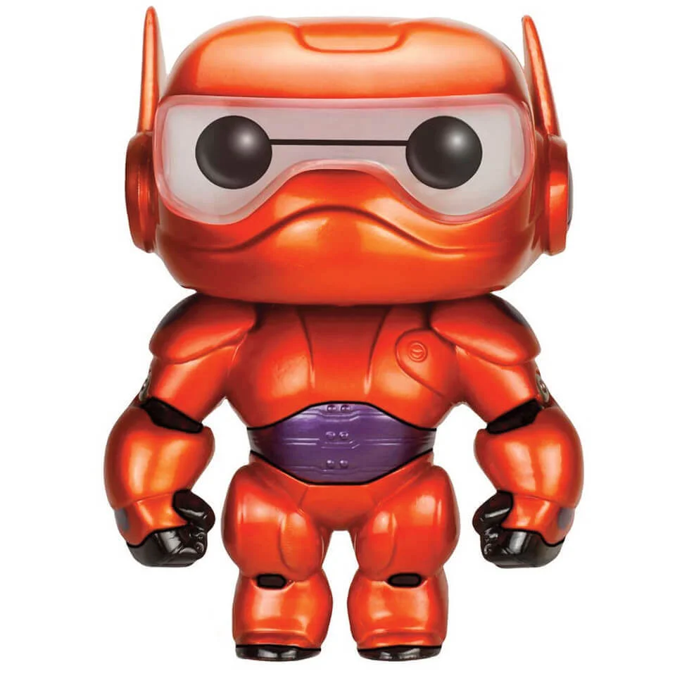 Big Hero 6 Baymax 6 inch Metallic Pop! Vinyl Figure Bild 1