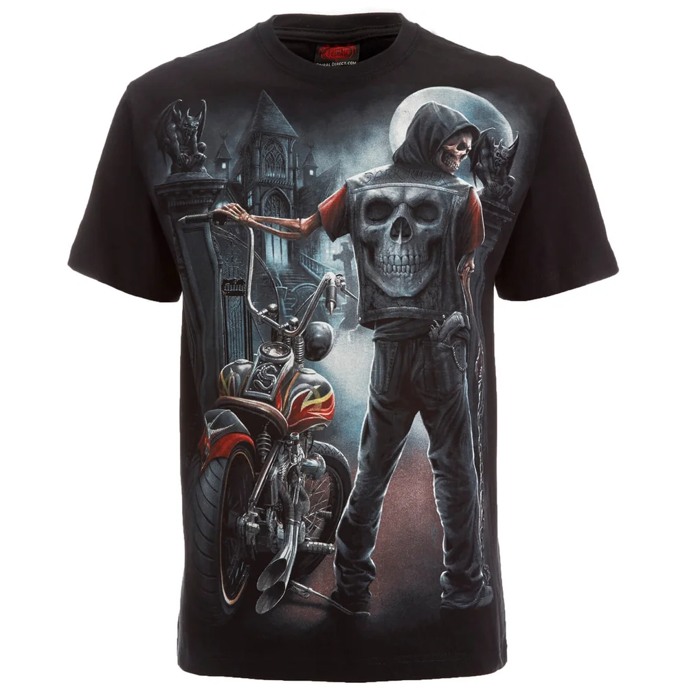 Spiral Men's Night Church T-Shirt - Black - L - Schwarz Bild 1