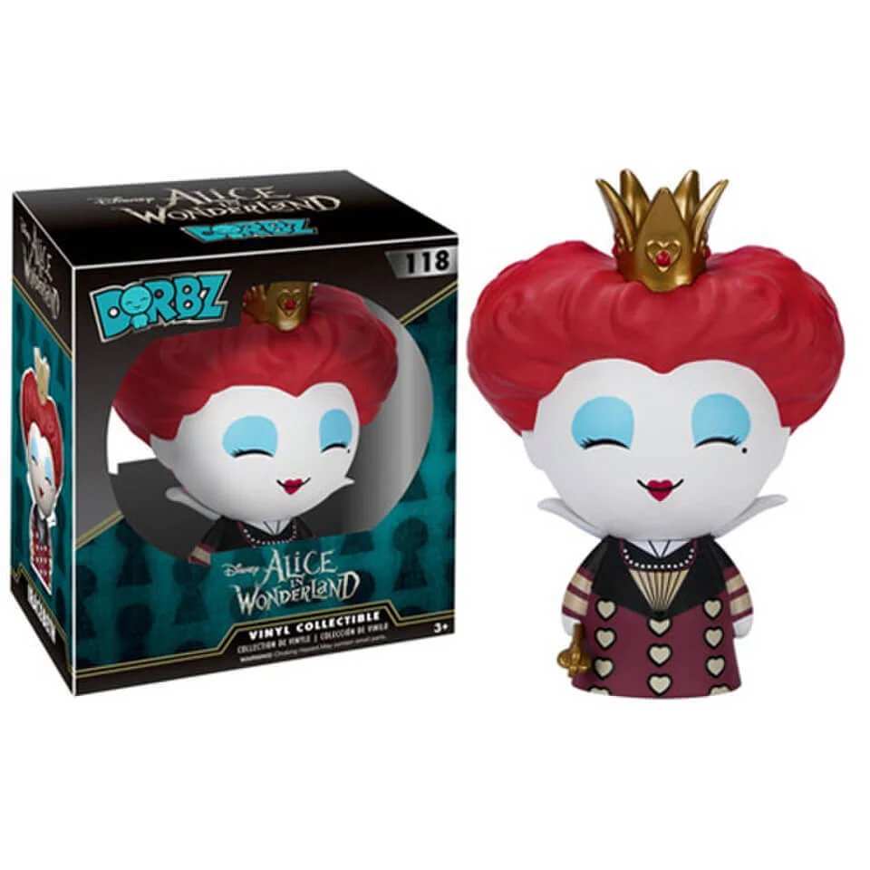 Alice in Wonderland Queen of Hearts Dorbz Vinyl Figur Bild 1