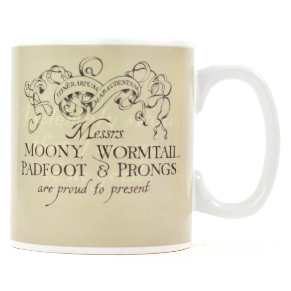Harry Potter Marauder's Map Heat Changing Mug Bild 1