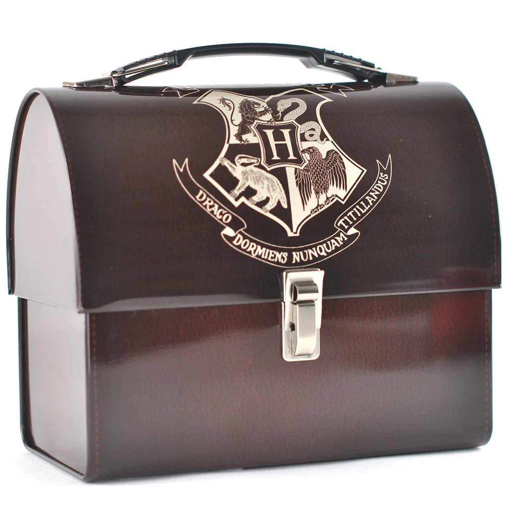 Harry Potter Hogwarts Wappen Blechkoffer (Lunchbox/ Brotdose) Bild 1