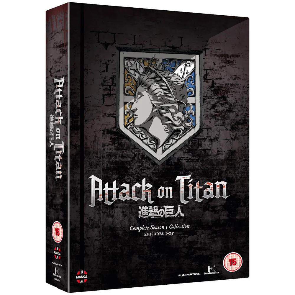Attack On Titan - Komplette Staffel 1 Sammlung Bild 1