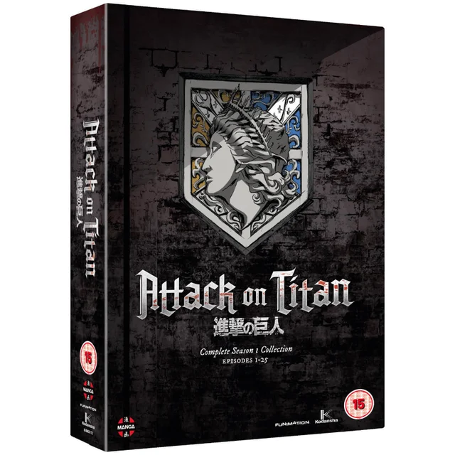 Attack On Titan - Komplette Staffel 1 Sammlung