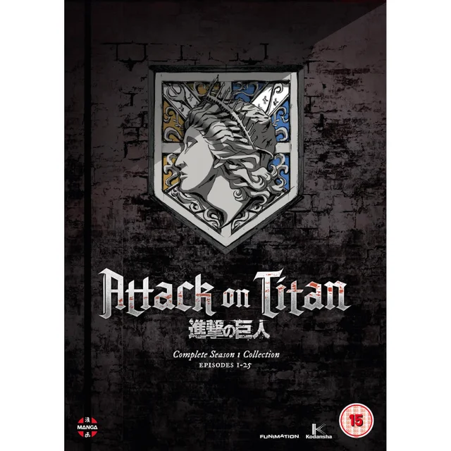 Attack On Titan - Komplette Staffel 1 Sammlung