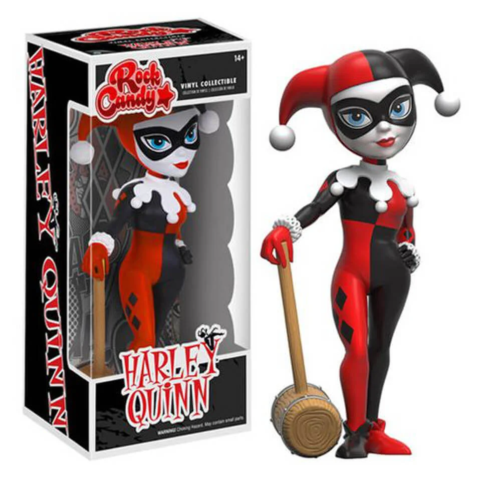DC Comics Rock Candy Vinyl Figur Classic Harley Quinn Bild 1