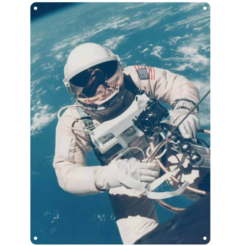 NASA Astronaut Tin Sign - Large Bild 1