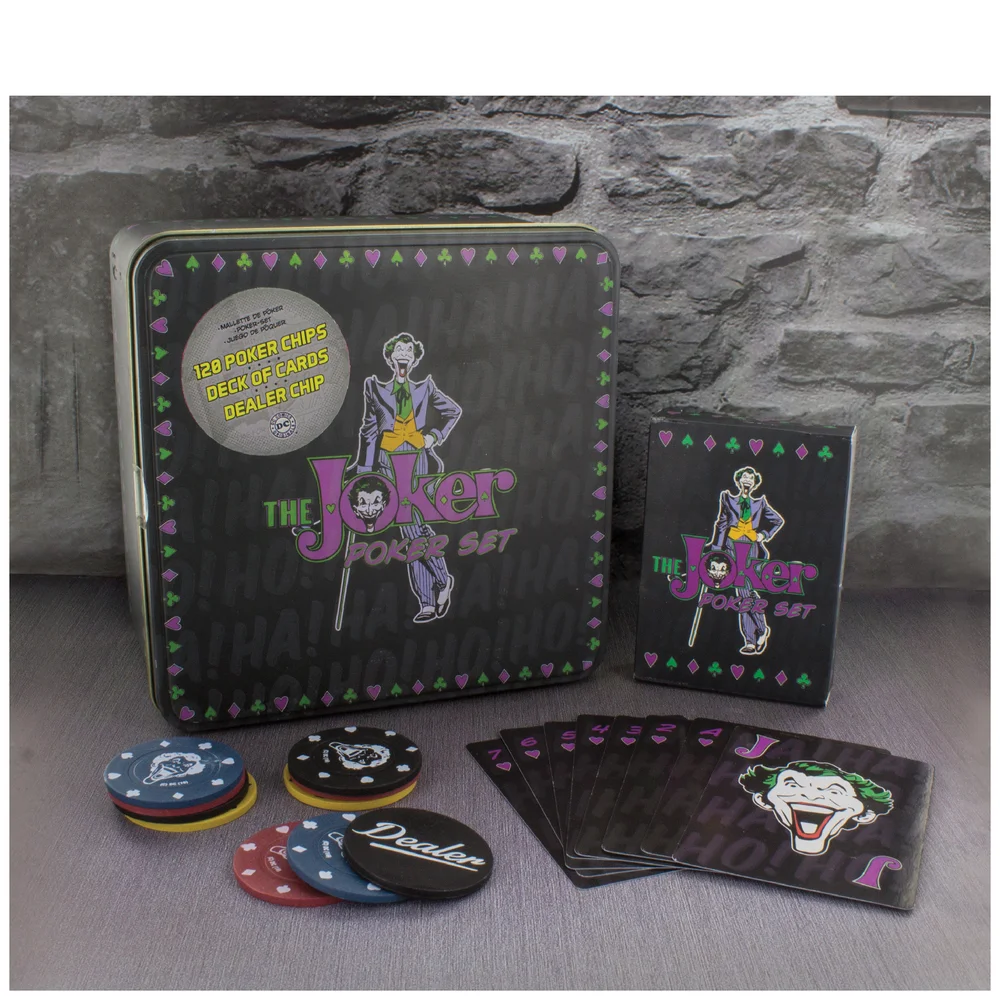 DC Comics The Joker Poker Set Bild 1