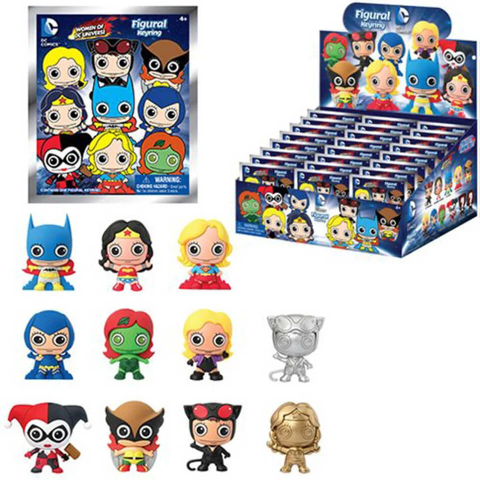 Women of the DC Universe 3-D Figural Foam Key Chain Bild 1