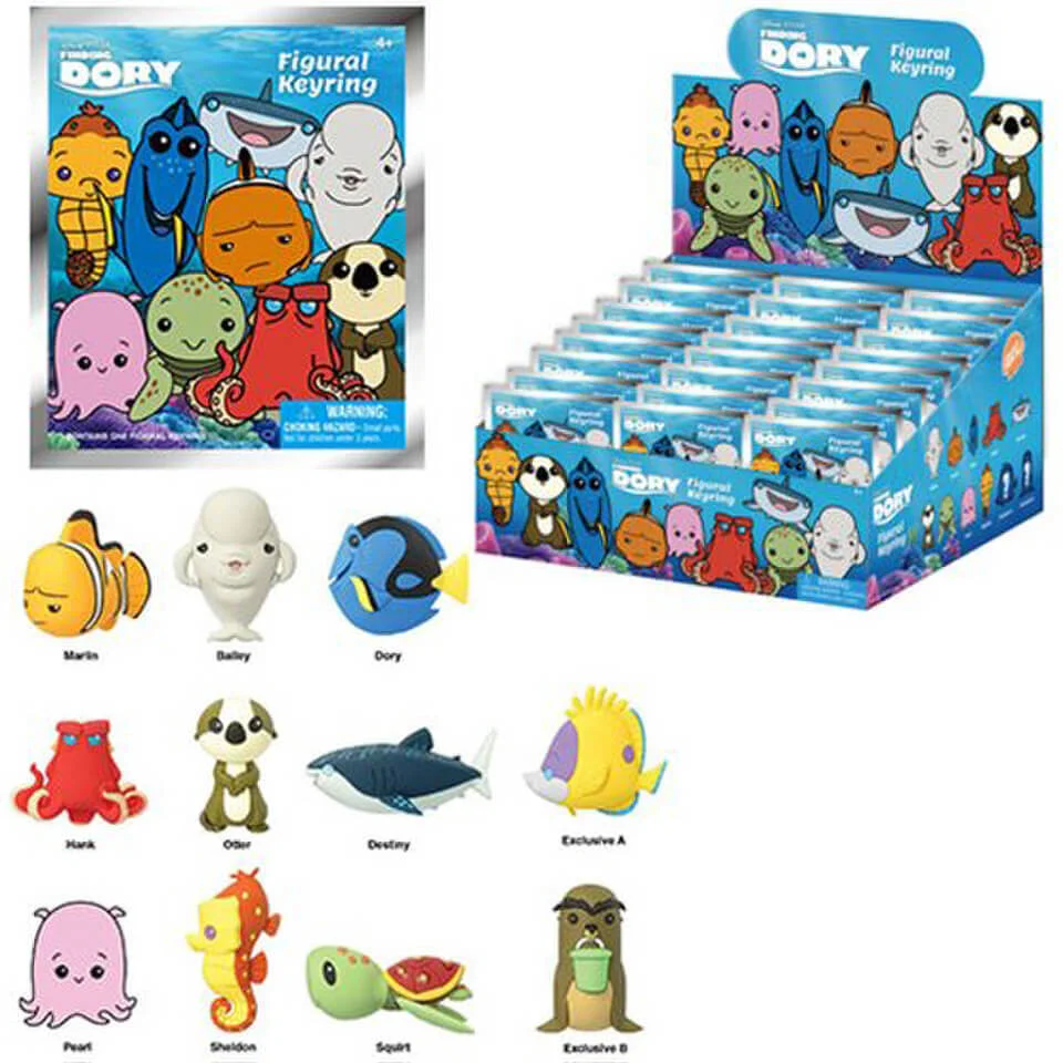 Finding Dory Figural 3-D Foam Key Chain Bild 1