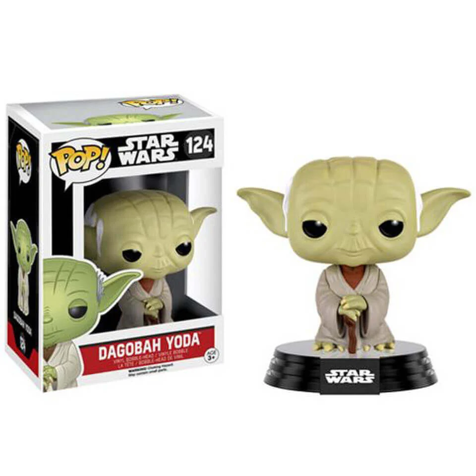 Star Wars Dagobah Yoda Funko Pop! Wackelkopf Figur Bild 1