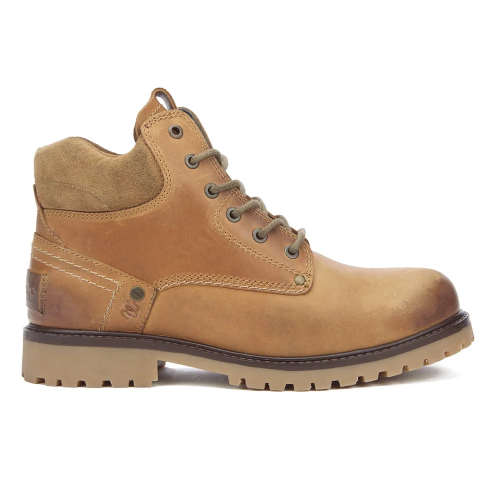 Wrangler Men's Yuma Lace Up Boots - Camel - UK 6 - Braun Bild 1