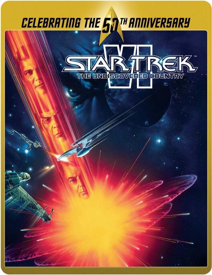 Star Trek 6 - Das unentdeckte Land - Limited Edition 50. Jubiläums Steelbook Bild 1