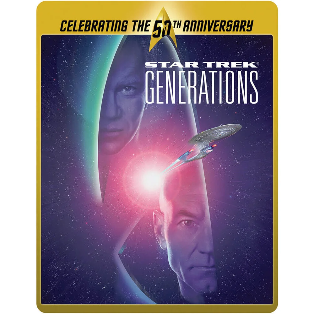 Star Trek 7 - Treffen der Generationen - Limited Edition 50. Jubiläums Edition Steelbook Bild 1