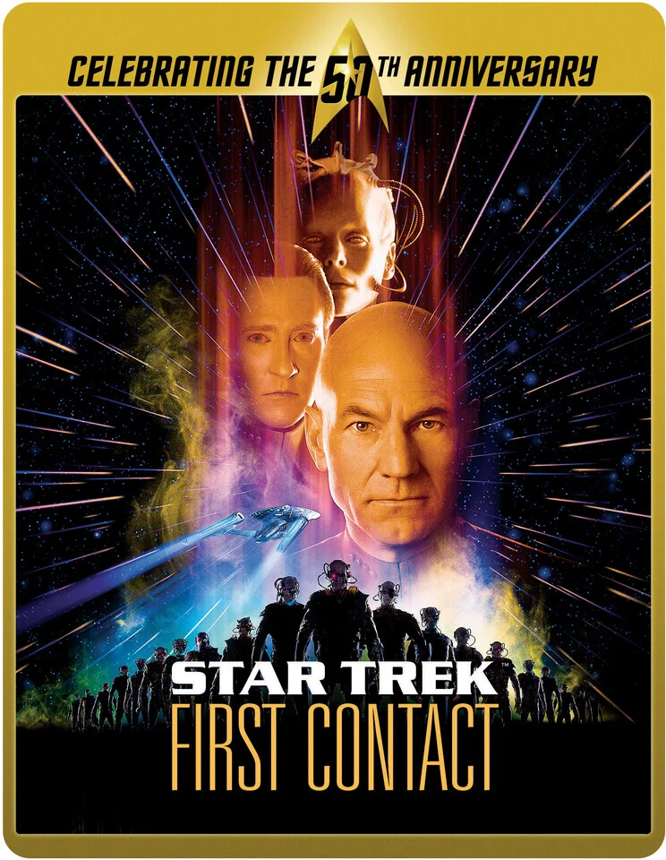 Star Trek 8 - Der erste Kontakt - Limited Edition 50. Jubiläums Steelbook Bild 1