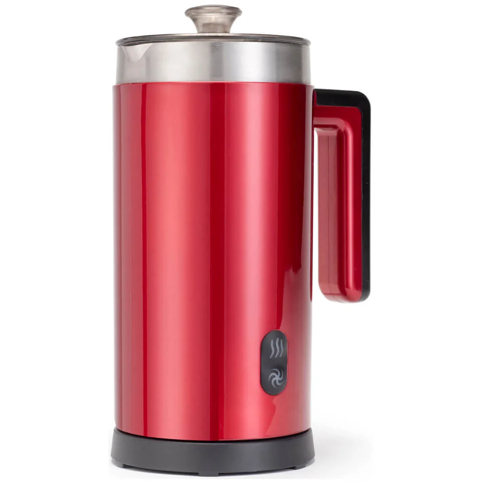 Gourmet Gadgetry Retro Diner Milk Frother and Hot Chocolate Maker - Retro Red - 0.55L Bild 1