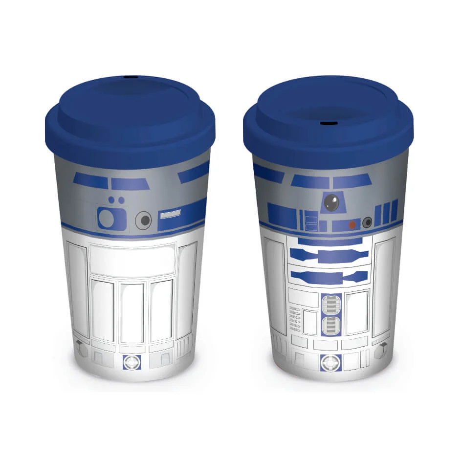 Star Wars R2-D2 Ceramic Travel Mug - Blue Bild 1