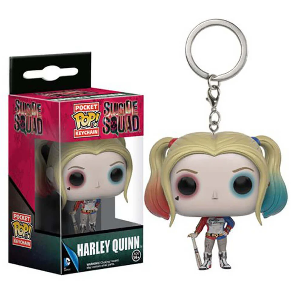 Suicide Squad Harley Quinn Pocket Pop! Key Chain Bild 1