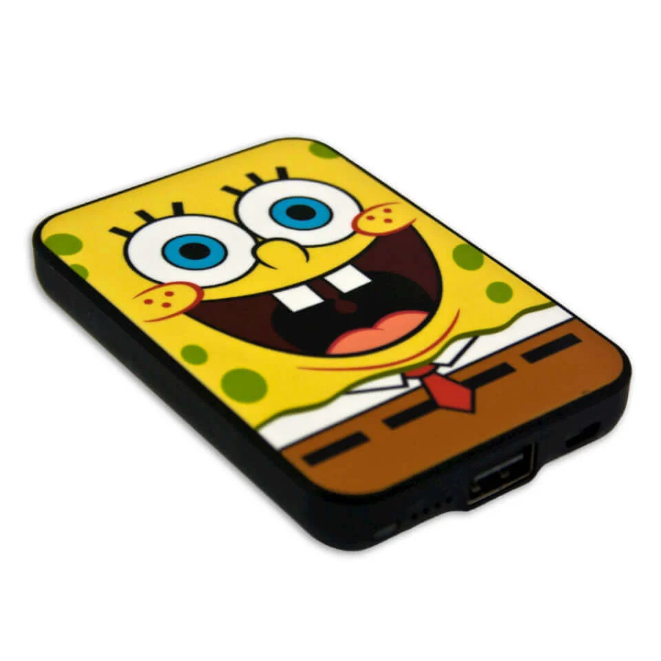SpongeBob SquarePants Credit Card Sized Power Bank (5000mAh) Bild 1