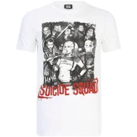 Suicide Squad Herren Harley Quinn and Squad T-Shirt - Schwarz