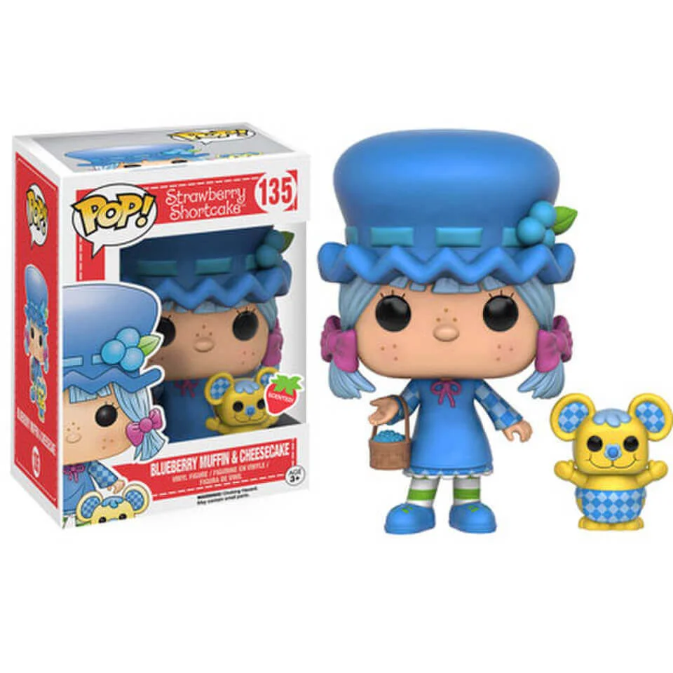 Strawberry Shortcake Blueberry Muffin und Cheesecake Scented Funko Pop! Figuren Bild 1