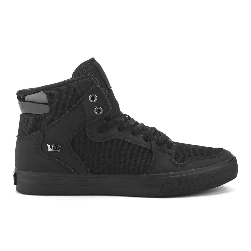 Supra Men's Vaider High Top Trainers - Black - UK 7/EU 41 - Schwarz Bild 1