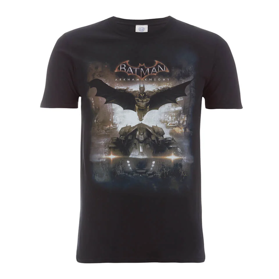 DC Comics Herren Batman Batmobile T-Shirt - Schwarz - S Bild 1