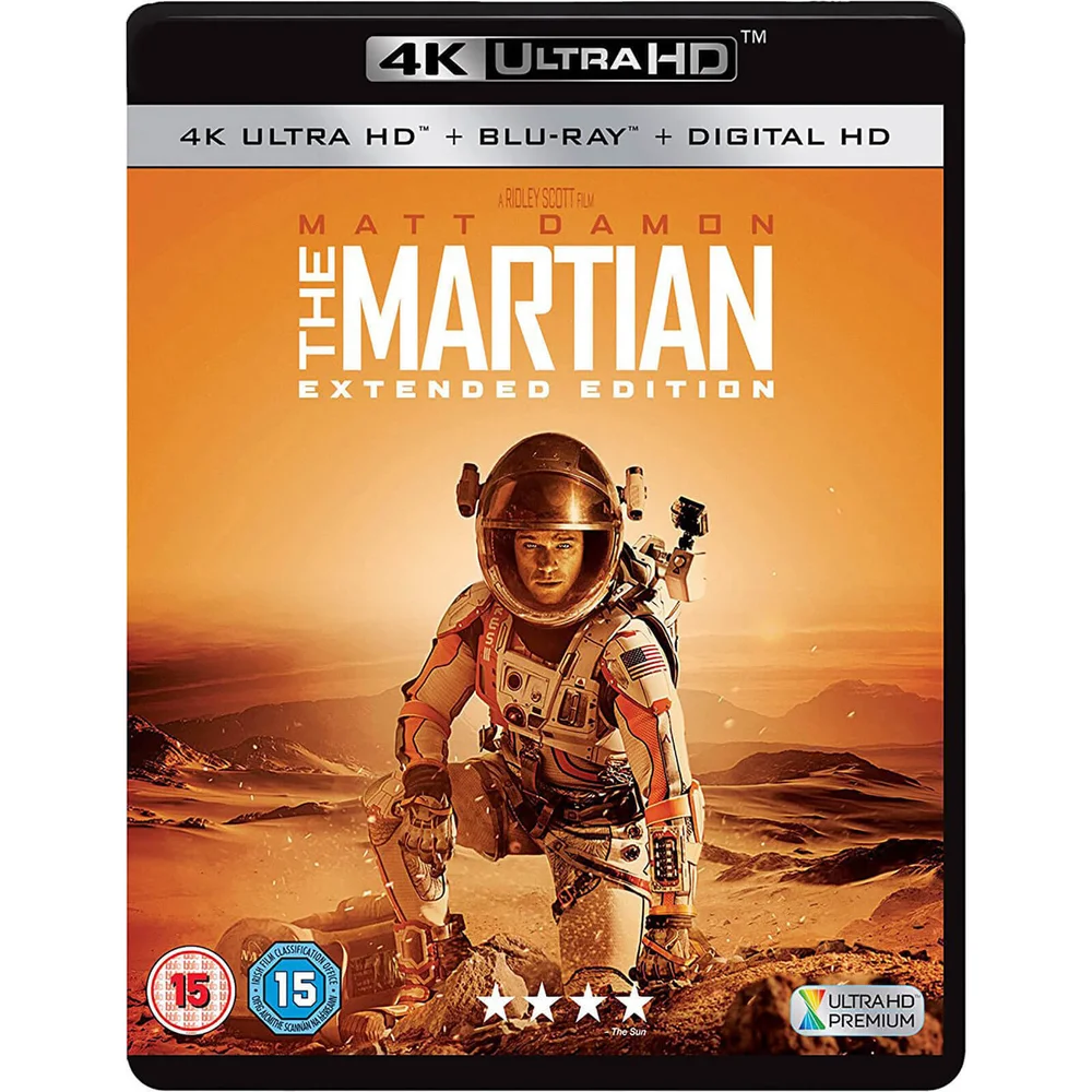 Der Marsianer - Erweiterte Edition - 4K Ultra HD (mit UV-Kopie) Bild 1