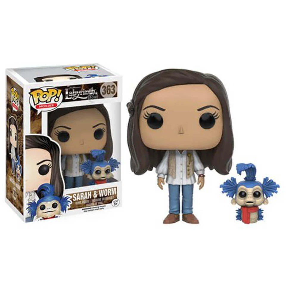 Labryinth Sarah mit Wurm Funko Pop! Figur Bild 1