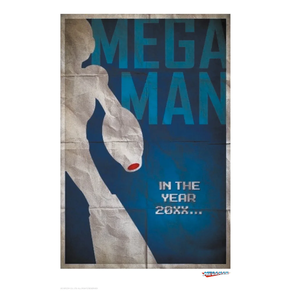 Mega Man 'Blaster' Limited Edition Giclee Art Print - Timed Sale Bild 1