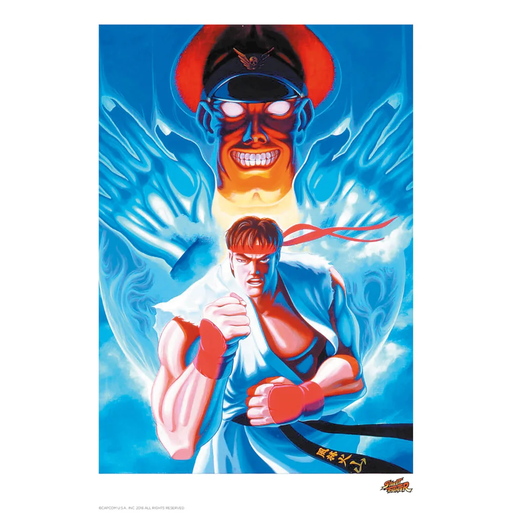 Street Fighter GILCEE-Kunstdruck in limitierter Auflage - nur für kurze Zeit erhältlich Bild 1