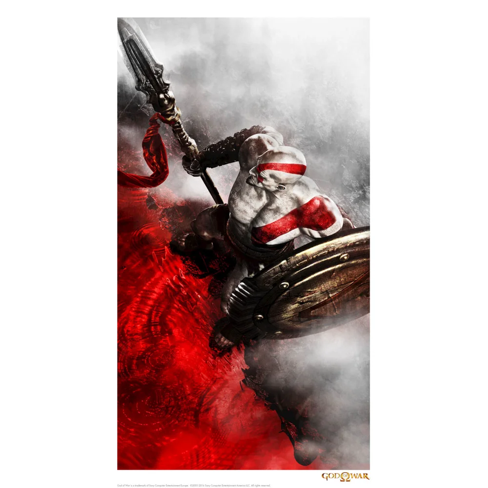 God of War Limited Edition GICLEE Art Print - Timed Sale Bild 1
