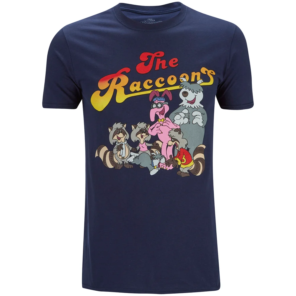 The Raccoons Herren Characters T-Shirt - Navy - S - Blau Bild 1