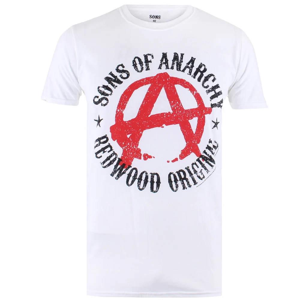 Sons of Anarchy Men's Anarchy T-Shirt - Weiß - S - Weiß Bild 1