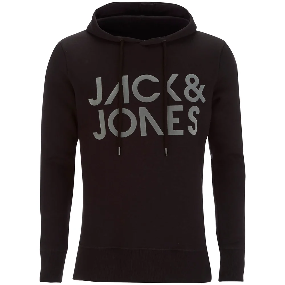 Jack & Jones Core Men's Sharp Hoody - Black - S - Schwarz Bild 1
