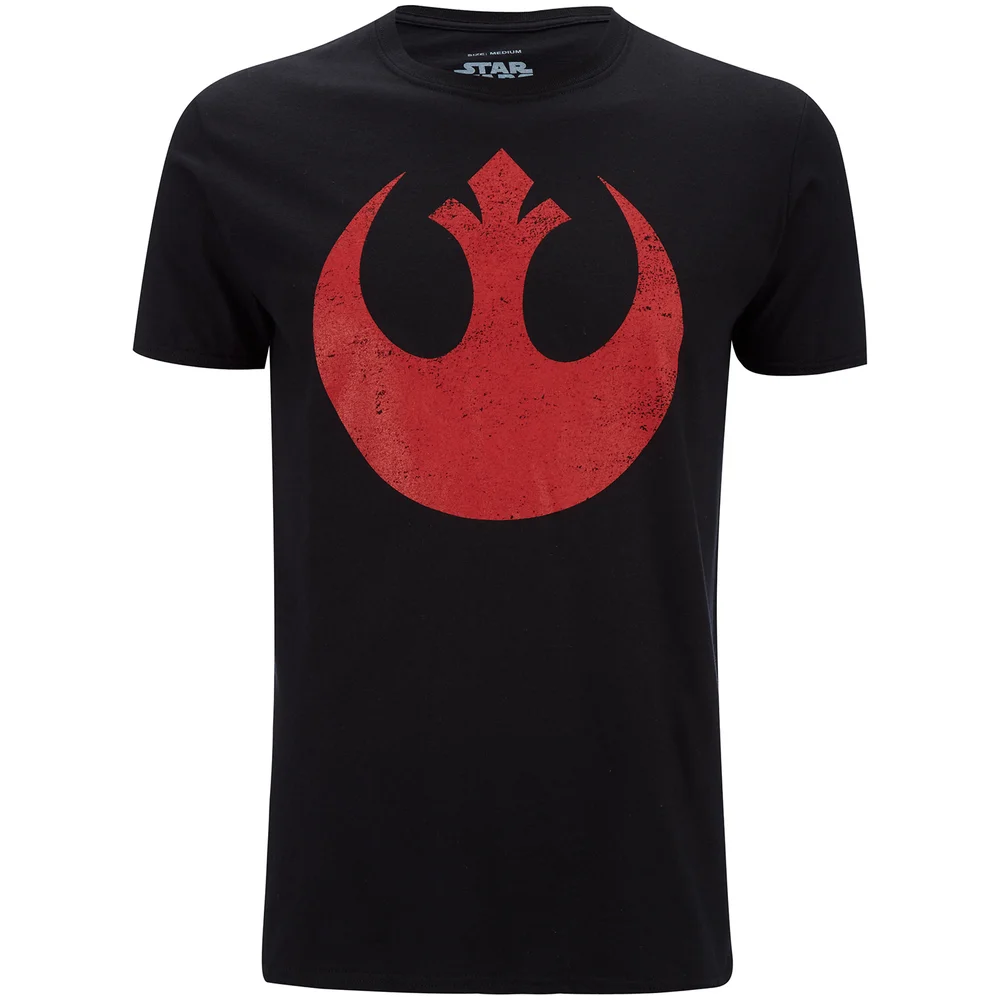 Star Wars Men's Rebel Alliance T-Shirt - Schwarz - S - Schwarz Bild 1