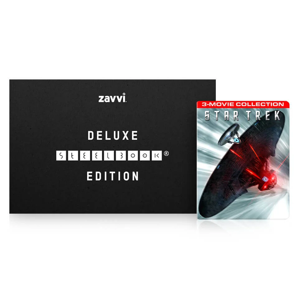 Star Trek 1-3 Deluxe Collector’s Edition - Zavvi Exclusive Steelbook Bild 1