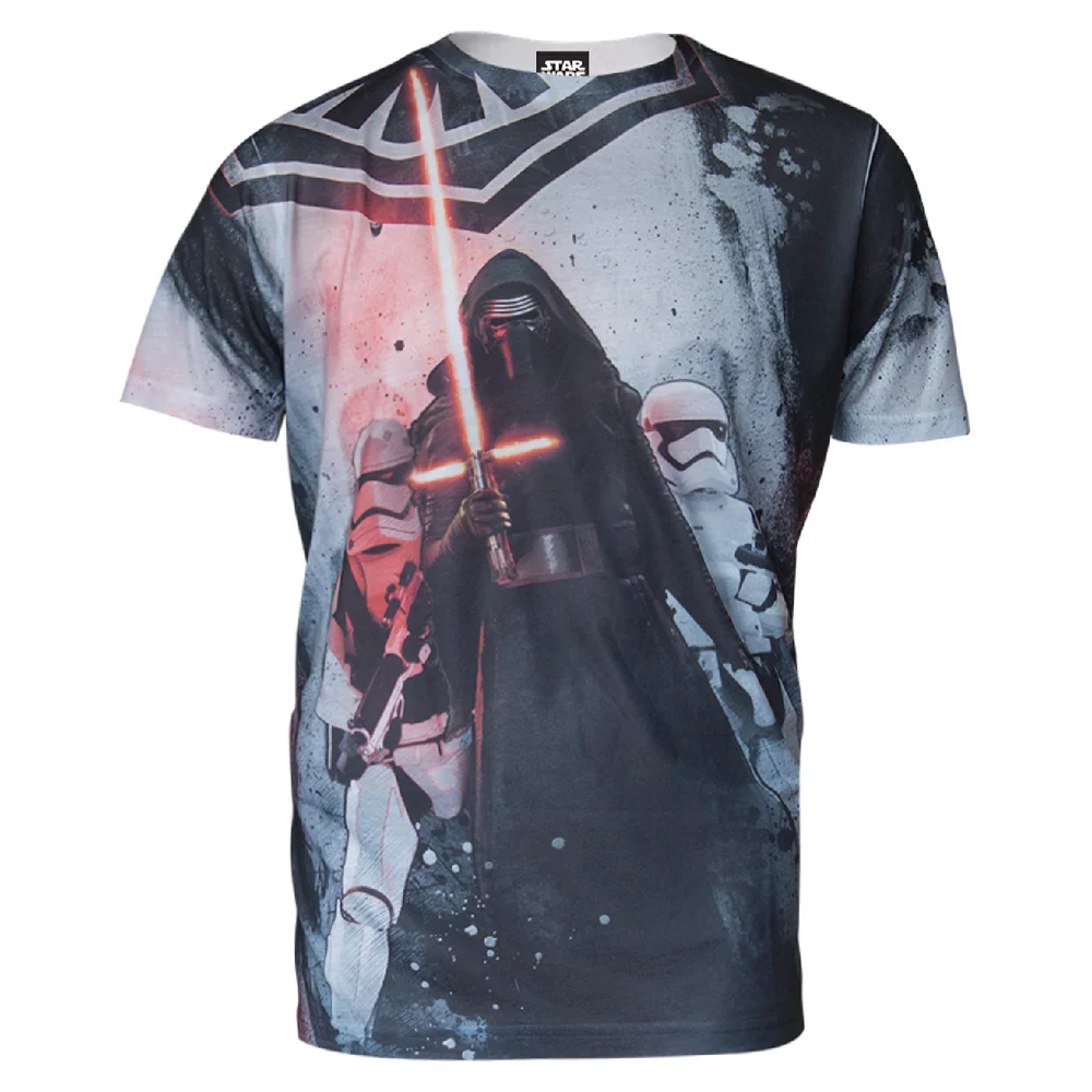 Star Wars Men's Kylo Ren T-Shirt - Grau - S - Grau Bild 1