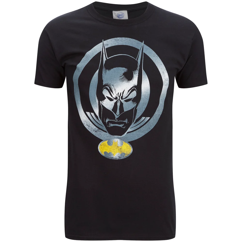 DC Comics Herren Batman Coin T-Shirt - Schwarz - S Bild 1