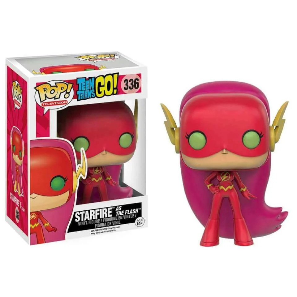 Teen Titans Go! Starfire as The Flash Limited Edition Funko Pop! Figur Bild 1