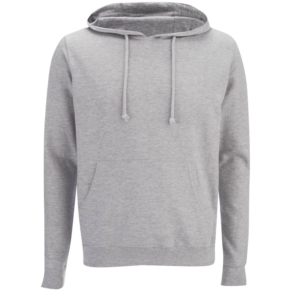 Brave Soul Men's Clarence Hoody - Grey Marl - S - Grau Bild 1